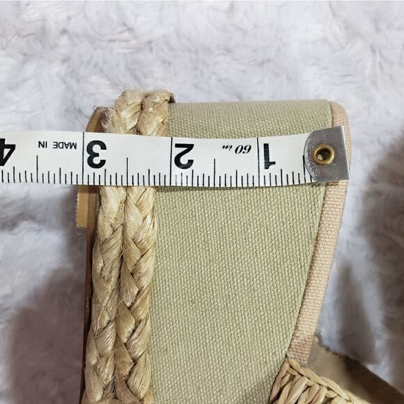 Torgeis Neith Woven Platform Wedge Sandal New in Box - Picture 7 of 8